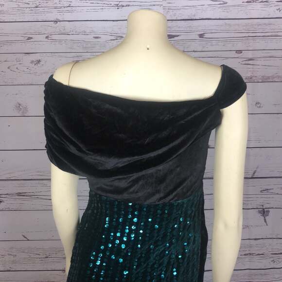 NWT Miss Ord Sleeveless Off Shoulder Mermaid Sexy Evening Dress WY003 size large - Picture 9 of 12